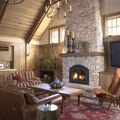Best Inspirations : Fireplace For Traditional Living Room Natural Stone - Karbonix
