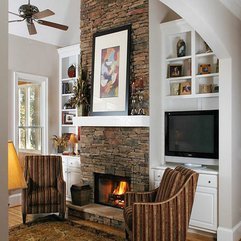 Fireplace Ideas For Living Room Traditional Stone - Karbonix