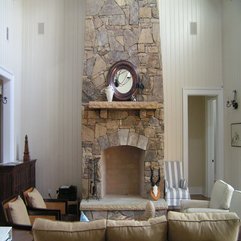 Fireplace Kits Ideas Traditional Stone - Karbonix
