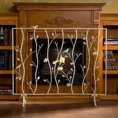 Fireplace Screens Design Simple Decorative - Karbonix