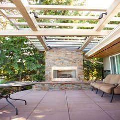 Fireplace Wonderful Outdoor Living Space Decorating Design Ideas - Karbonix