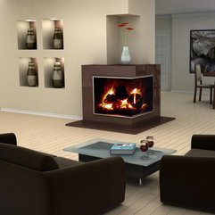 Fireplaces Ideas Vented Less - Karbonix