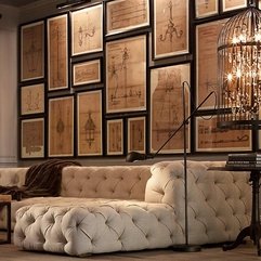 Floor Lamp With White Sofa Brass Pharmacy - Karbonix