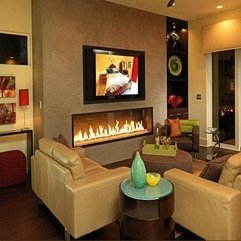 Best Inspirations : Fresh Living Room Designs Long Fireplace - Karbonix