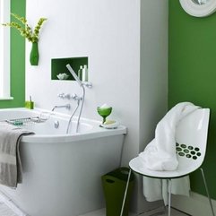 Best Inspirations : Fresh Modern Bathroom Interior Design Ideas In Green - Karbonix