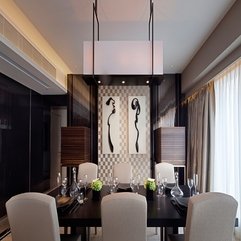 Best Inspirations : Fresh Sleek Modern Dining Room Decor With Neat And Nice Decoration - Karbonix