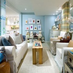 Friendly Paint For Minimalist Family Room Design Blue Environmentally - Karbonix