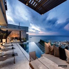 Best Inspirations : From Patio Space Near Infinity Pool Twilight View - Karbonix
