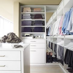Best Inspirations : Full Scale Shelving Unit And Wall Mounted Hooks Inspiring Closet - Karbonix