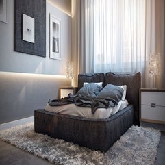 Fur Carpet Bedroom Furniture Space Minimalist Art Hd Wallpaper - Karbonix