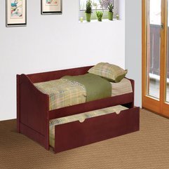 Best Inspirations : Furniture Attractive Bedroom Decoration With Dark Brown Wood Full - Karbonix