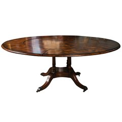 Furniture Charming Dark Brown Mahogany Round Extendable Dining - Karbonix