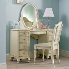 Best Inspirations : Furniture Gorgeous Ava Bedroom Vanity Set In Blue Wall Girl - Karbonix