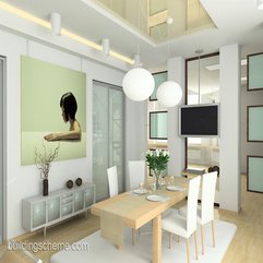 Furniture Surprising Minimalist Dining Room Ideas With Round - Karbonix