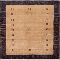 Gabbeh Rug Modern Persian Carpet 46076 By Nazmiyal - Karbonix