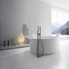Best Inspirations : Gallery Modern Bathroom Design With Beautiful Lamp Decor Worldly Photo - Karbonix
