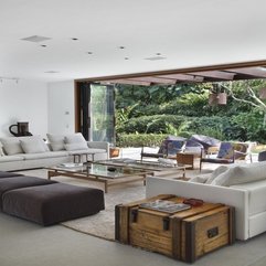 Best Inspirations : Garden Luxurious Living Room With White Sofa Glass Table Carpet - Karbonix