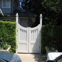 Gate Design White Wood - Karbonix