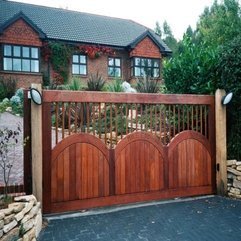 Best Inspirations : Gate Idea Of Wood - Karbonix