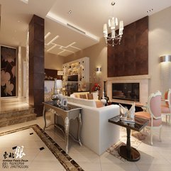 Glamorous Oriental Chinese Style Luxury Home Living Room Interior - Karbonix
