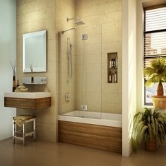 Best Inspirations : Glass Doors Bathtubs Outstanding Photos - Karbonix