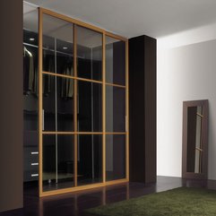 Glass Doors Design Wooden Sliding - Karbonix
