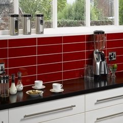 Glass Tile Backsplash A Fantastic Red Glass Tile Color Mekong Original Artistic Concept - Karbonix