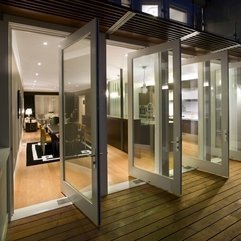 Best Inspirations : Glazed Door Wooden Floor Open White - Karbonix