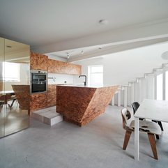 Gold Refrigerator Near Wooden Cabinets In White Kitchen Glossy - Karbonix