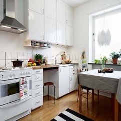 Gorgeous Classic Apartment Kitchen Table Interior Design Showy - Karbonix