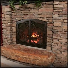 Best Inspirations : Grab Adorable Fireplace Brick Design Appearance Thought Picture 2845 - Karbonix