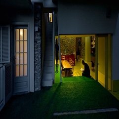 Grass In Outside With Green Floor Combined With Yellow In Green - Karbonix