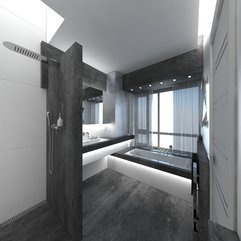 Best Inspirations : Gray Bathroom Dazzling Ideas - Karbonix