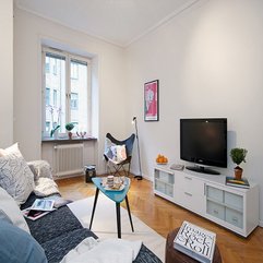 Gray Sofa And White Drawer Living Room - Karbonix