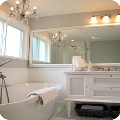 Gray White Marble Bathroom New Minimalist - Karbonix