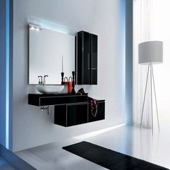 Best Inspirations : Great Luxury Bathroom With Sweet Vanity Design Luxury Black - Karbonix