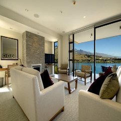 Best Inspirations : Great Views Of Wakatipu Lake In Luxury Apartment Ideas - Karbonix