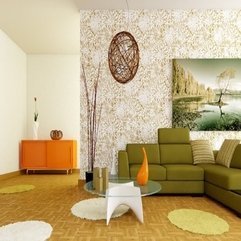 Green Living Room Unique Orange - Karbonix