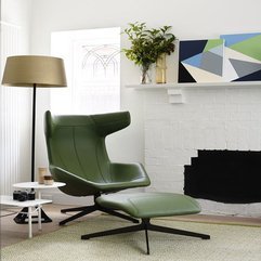 Green Modern Chairs Artistic Concept - Karbonix