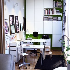 Green Office Rooms Ideas White And - Karbonix