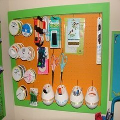 Green Pegboard Orange - Karbonix