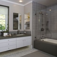 Grey Charming Bathrooms - Karbonix