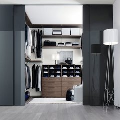 Grey Closet Design Looks Elegant - Karbonix