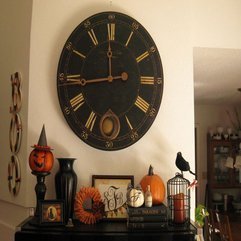 Halloween Decoration Fireplace Mantel - Karbonix