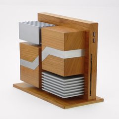 Best-inspirations : Handcrafted Cpu Case With Two Usb Ports Unique Wooden ~ Karbonix