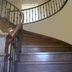 Hardwood Staircase Design Luxury Modern - Karbonix