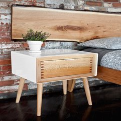 Haven Nightstand In White By Mile Amp May Furniture Works - Karbonix