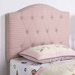 Best Inspirations : Headboard Pink Upholstered - Karbonix