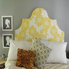 Best Inspirations : Headboard Yellow Upholstered - Karbonix