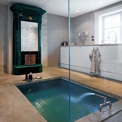 Best Inspirations : Home Design Modern Bathroom Design With Relax Tub In Scandinavian - Karbonix